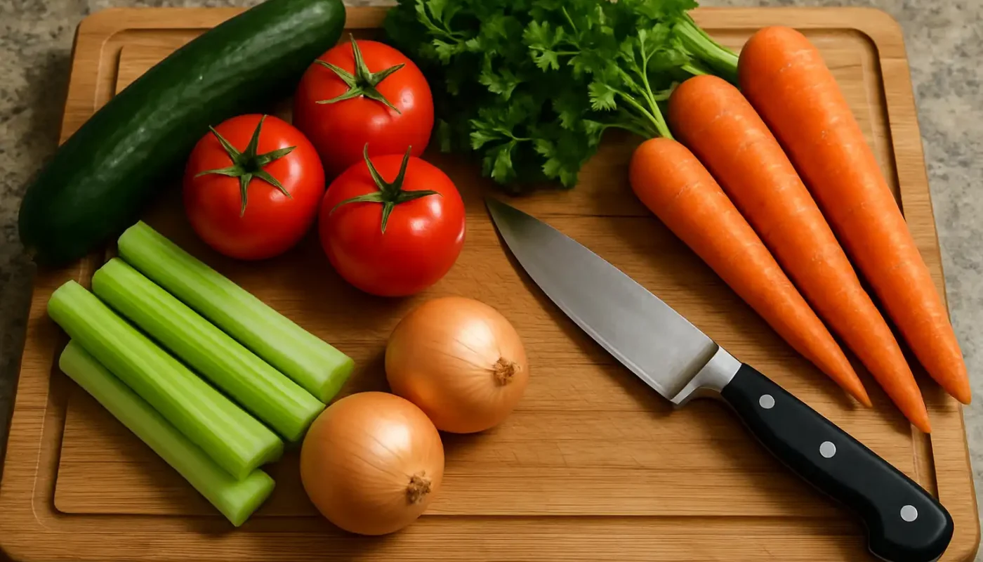 planche-bois-couteau-legumes