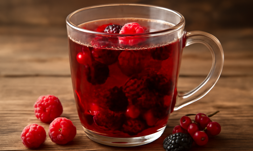 Comment réussir une infusion aux fruits rouges pleine de goût ?